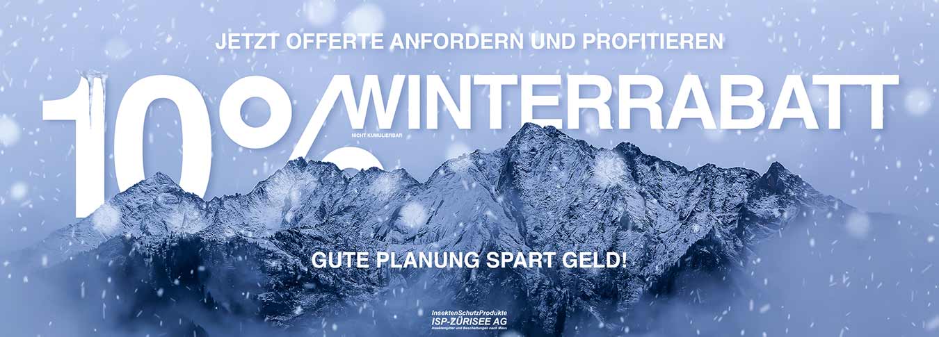 Winterrabatt Banner ISP-Zürisee AG